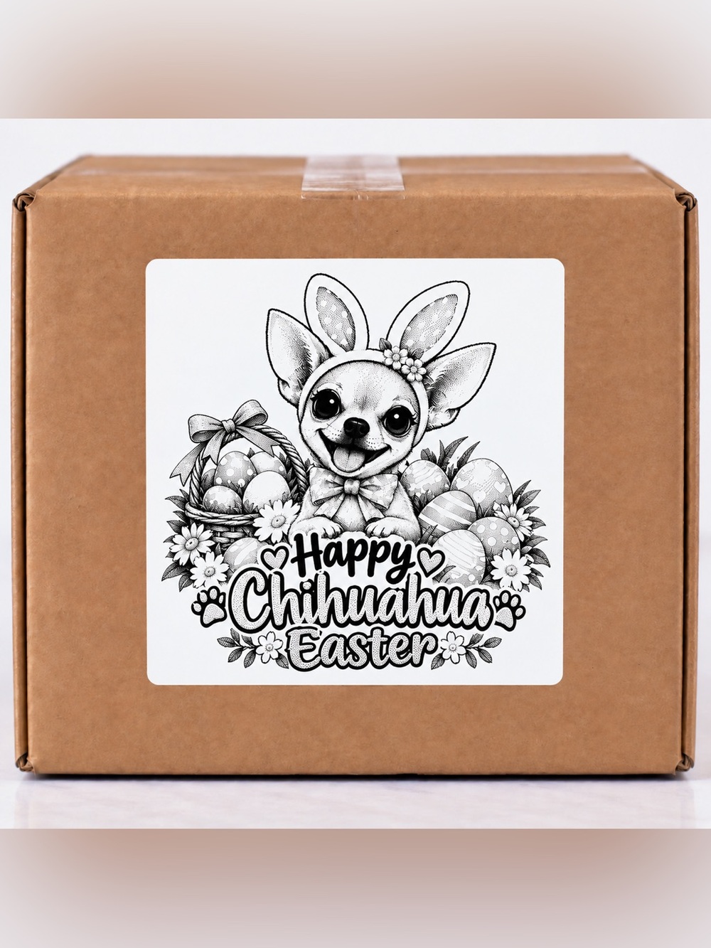 Cute Chihuahua
Stickers 3”x3”-100ct.